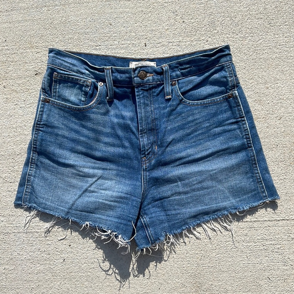 Madewell jean shorts